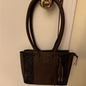 STS Ranchwear Brown Shoulder Bag Classic Design